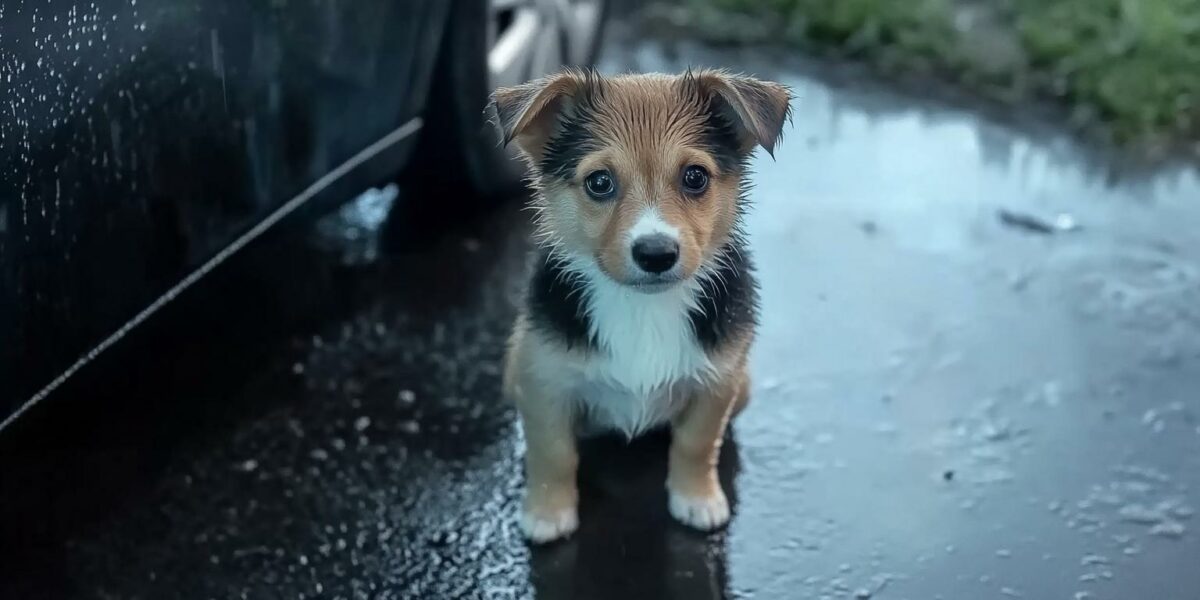 Abandoned Pup's Desperate Plea in the Rain: A Tale of Hope and Rescue