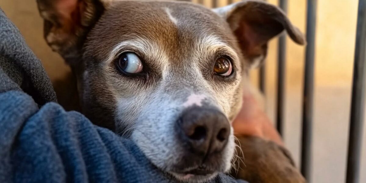 Abandoned Senior Dog's Heartfelt Journey: From Despair to Hope