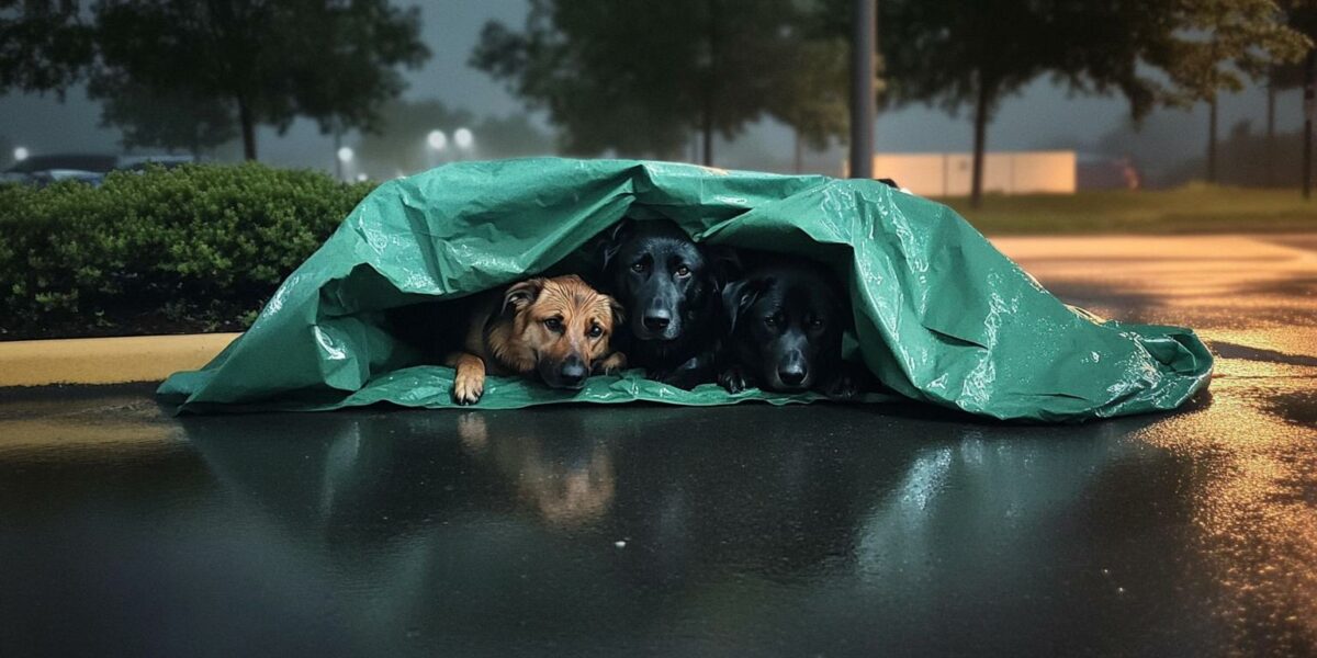 Discover the Mystery Under the Green Tarp: A Tale of Unexpected Companions