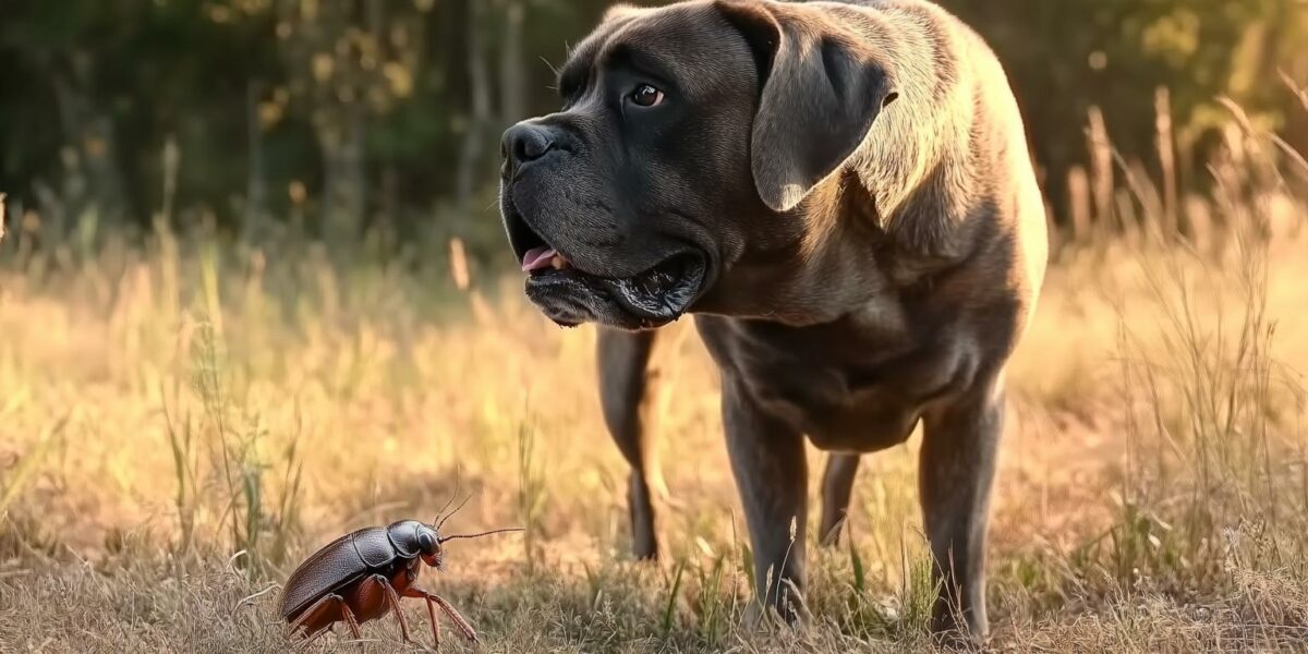 Giant Dog Faces Tiny Adversary: An Unexpected Turn Leaves All in Awe