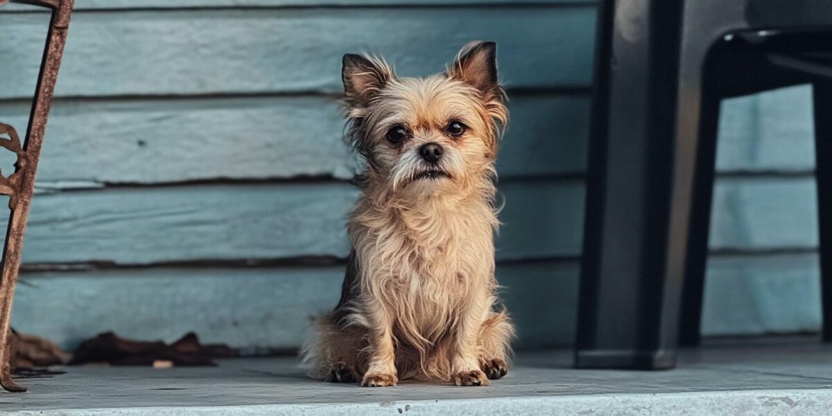 Heartfelt Tale: A Dog's Desperate Plea on a Porch Leaves You Speechless