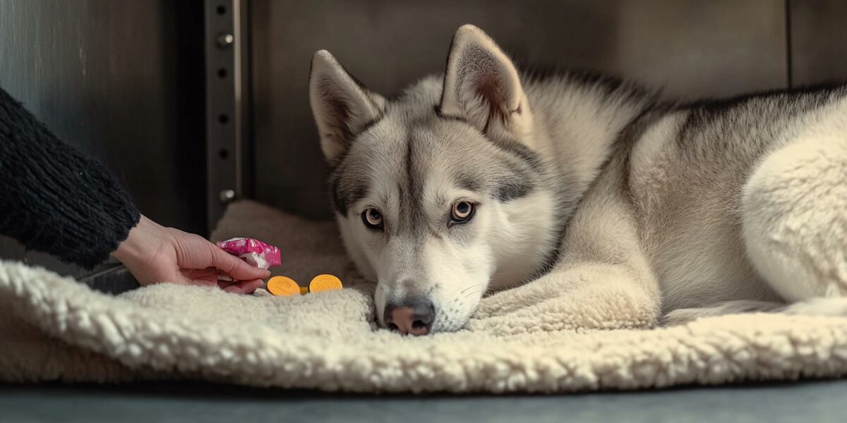 Husky's Frozen Fear Melts Away with Unwavering Love