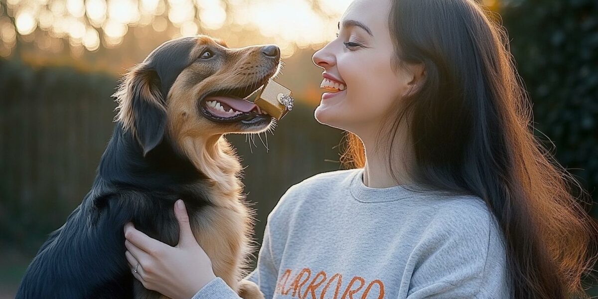 Love's Ultimate Gesture: A Proposal That Included an Unforgettable Gift for Her Beloved Dog