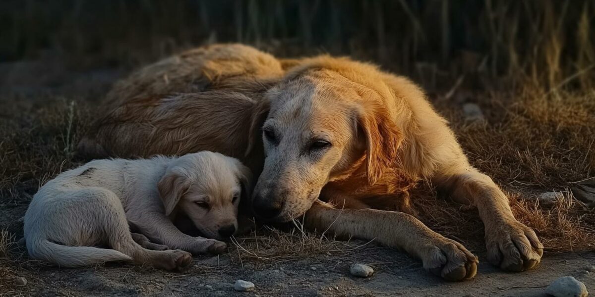 Unbreakable Bond: A Dog Mom's Fierce Struggle to Shield Her Pup from Danger