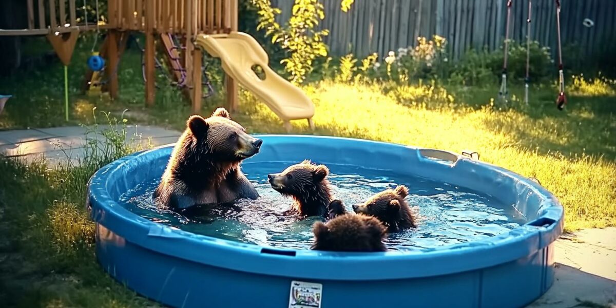 Uninvited Guests Turn Family Pool Day Into Wild Adventure